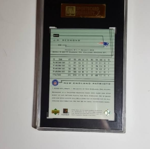 2000 Upper Deck JR Redmond Rookie Card #247 SGC 8.5 Mint - Picture 3 of 3